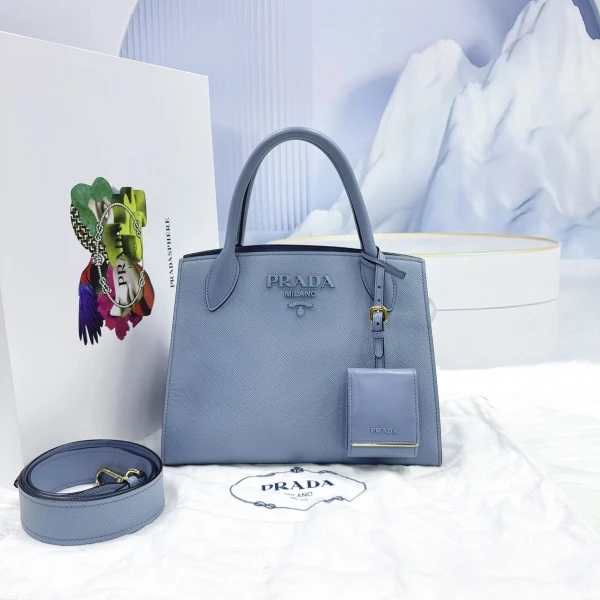 妃鱼/95新/普拉达/Prada/单肩包/市场价18888