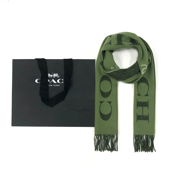 妃鱼/未使用/蔻驰/Coach/围巾/市场价2400