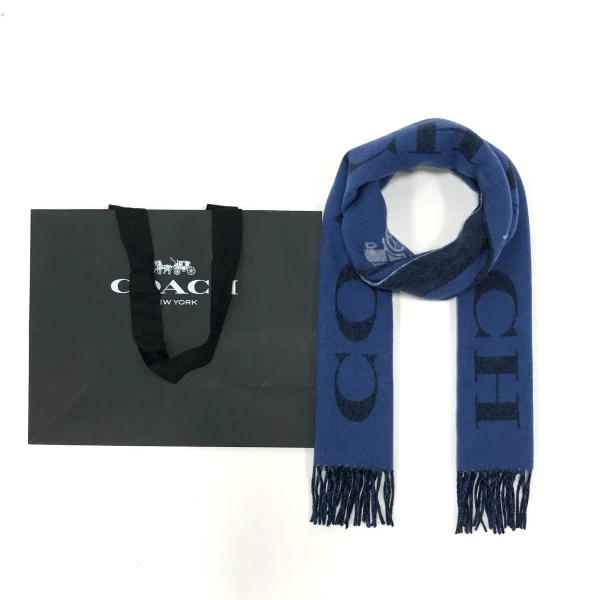 妃鱼/未使用/蔻驰/Coach/围巾/市场价2400