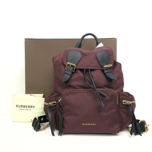 妃鱼/95新/博柏利/Burberry/双肩包/市场价11700