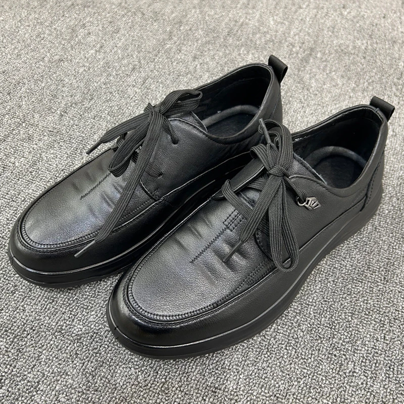 头层牛皮超软加厚底