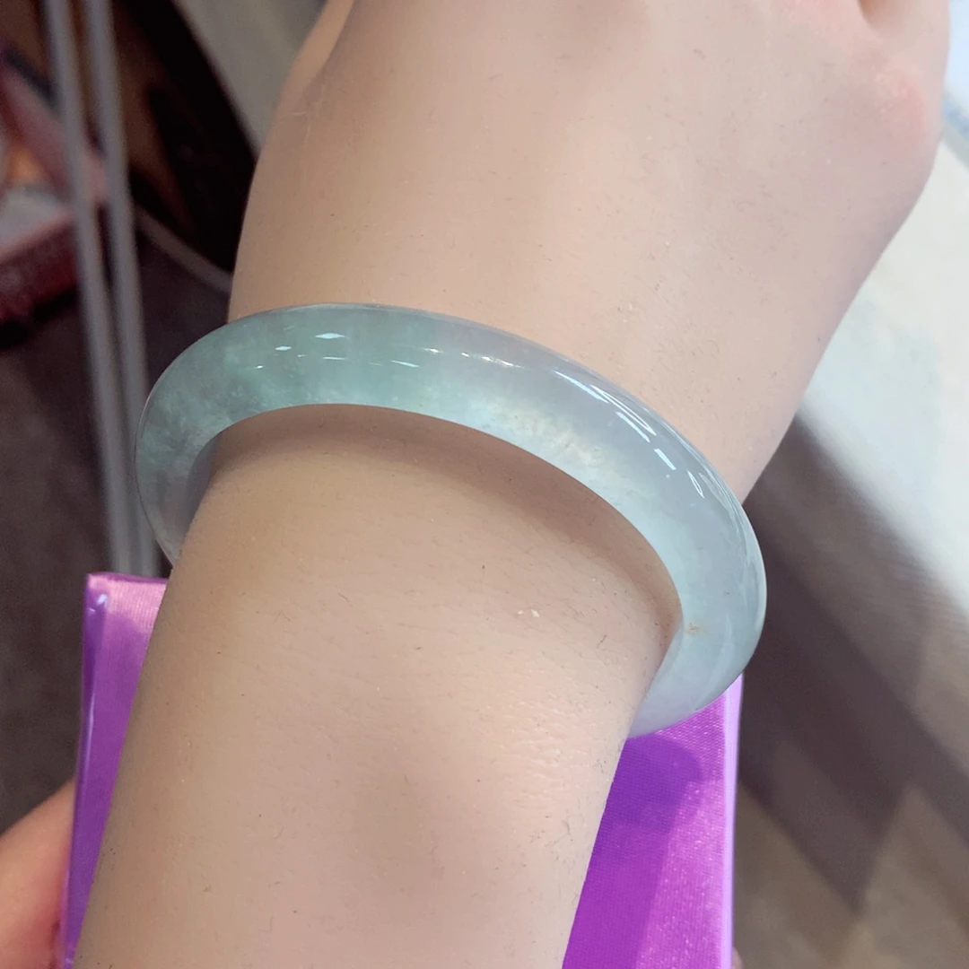 翡翠手镯（贵妃镯）未镶嵌二十五号77