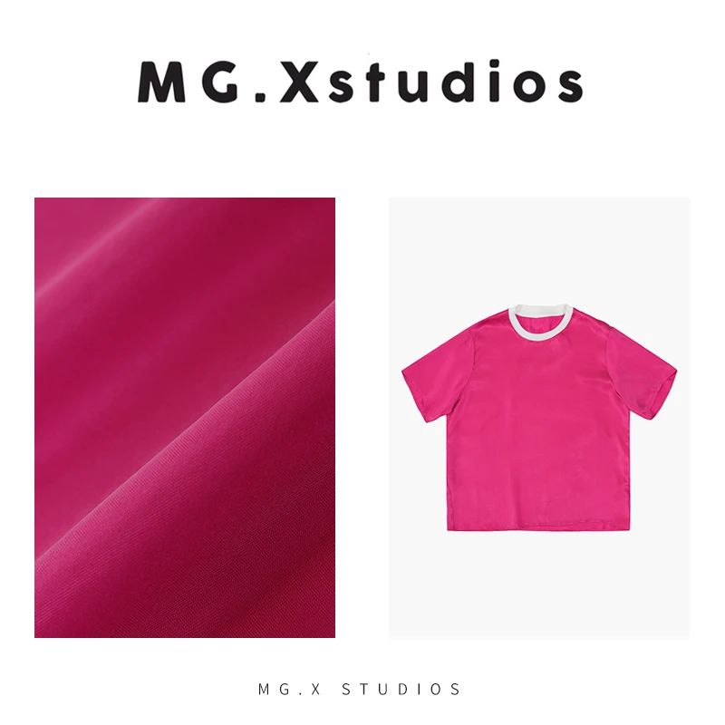 【芍药女王】春夏多巴胺氧气感女生短袖T恤圆领休闲纯色M3621486Z27