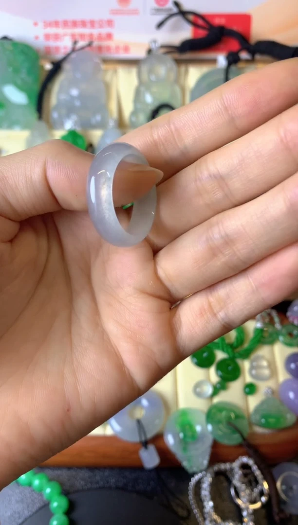 【闪购商品】翡翠戒指未镶嵌成品戒圈
