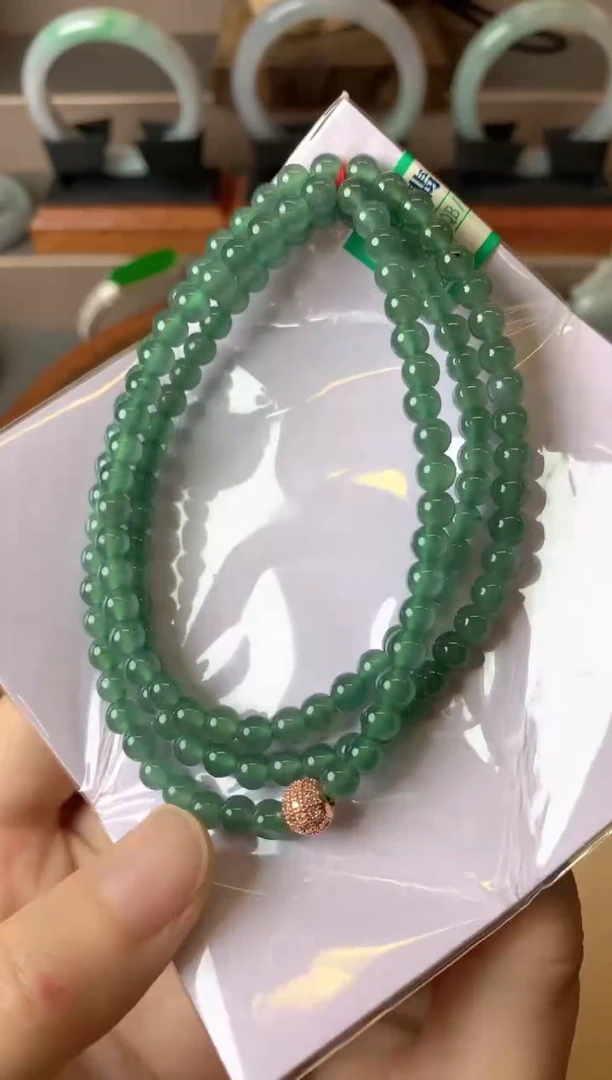 【闪购商品】翡翠珠链未镶嵌多样性随机发一个