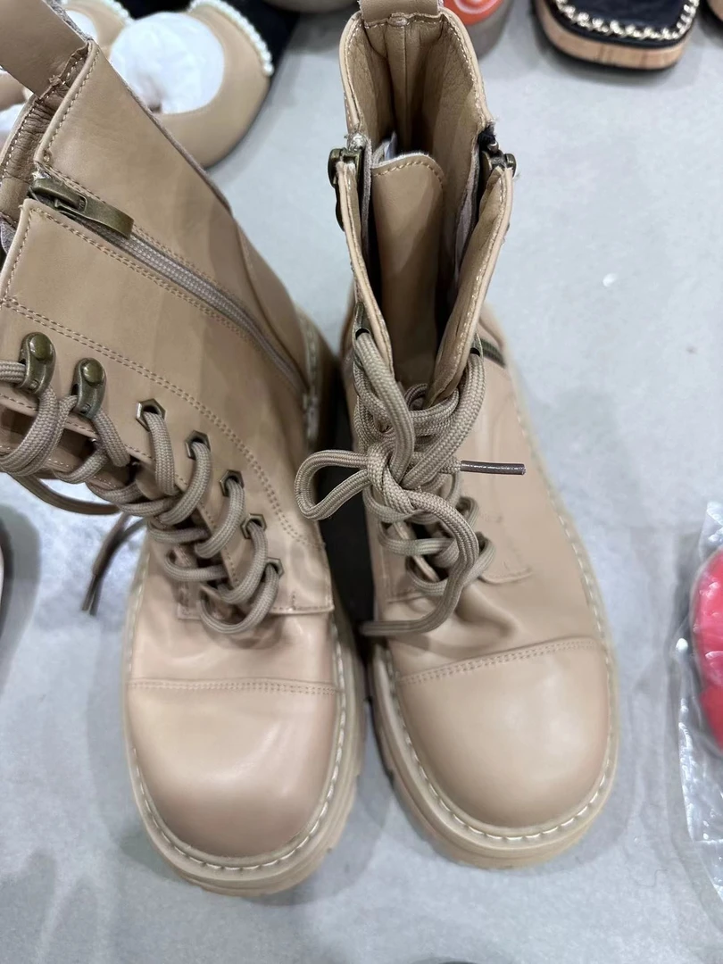 时尚百搭高筒靴5559