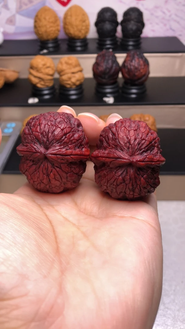 金丝绣球七彩地闷云南野生铁皮核桃文玩