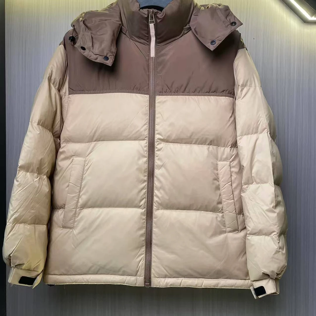 20开头 冬季新款加厚外套男女可穿拼色带帽面包服连帽保暖男士