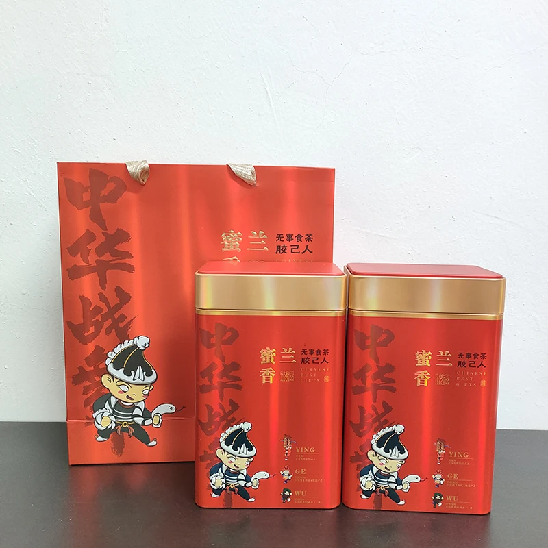 鸭屎香茶叶蜜兰香凤凰单丛茶浓香型礼罐装蜜兰香鸭屎香凤凰单丛茶