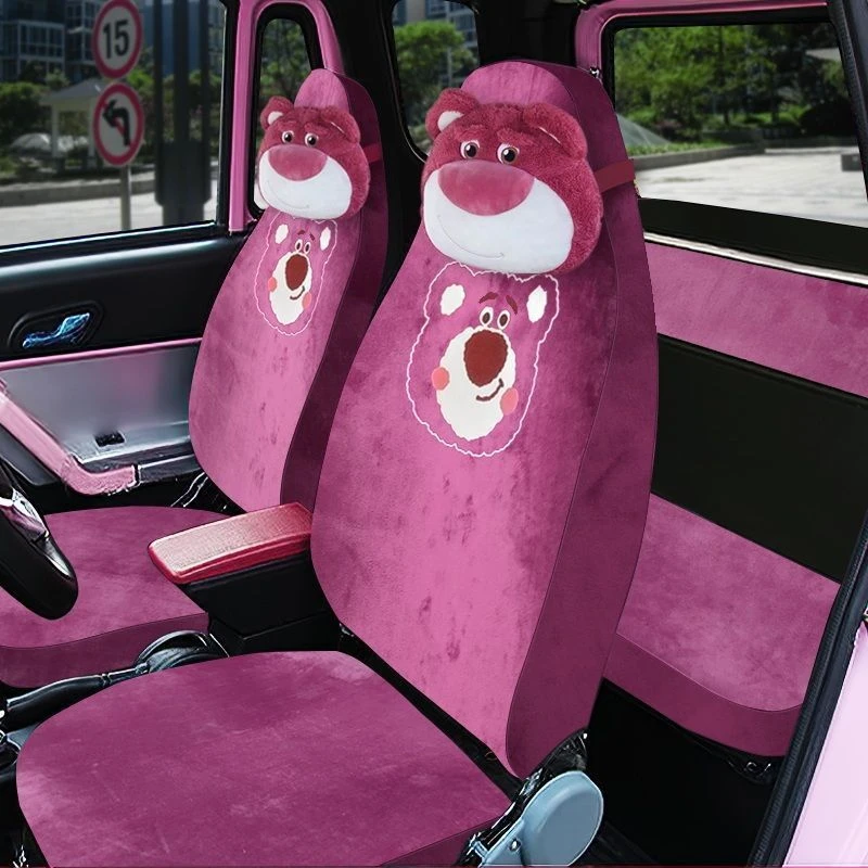 盛昊佩奇GL8/F6/C2C4/Q2Q4雷迈果冻海宝柠檬青橙东威F1电动车座套