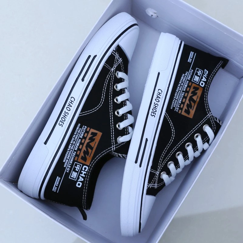 帆布鞋男夏季透气2025新款男士布鞋男款百搭休闲运动板鞋子男单鞋