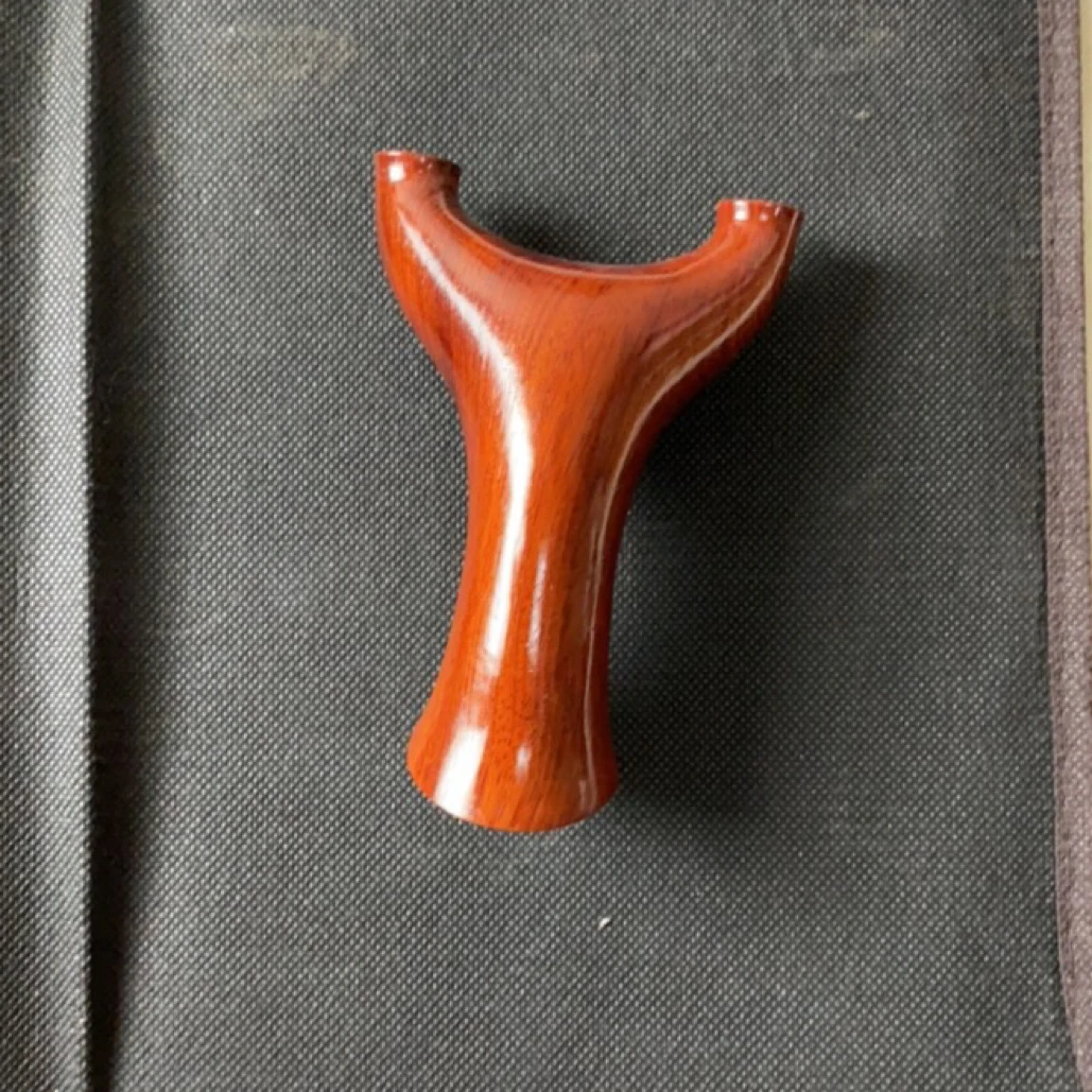 尼泊尔紫檀短臂叶飞虎实木弹弓