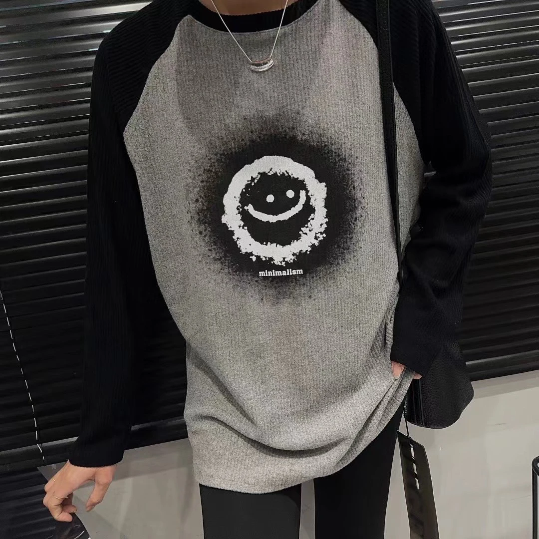 楠楠家冬款宽松打底长袖T