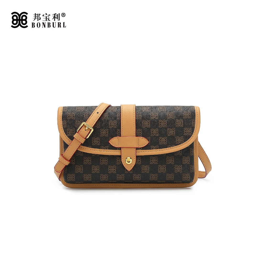 【工厂直销】Bonburl/邦宝利2024新款女士经典百搭斜挎包6009