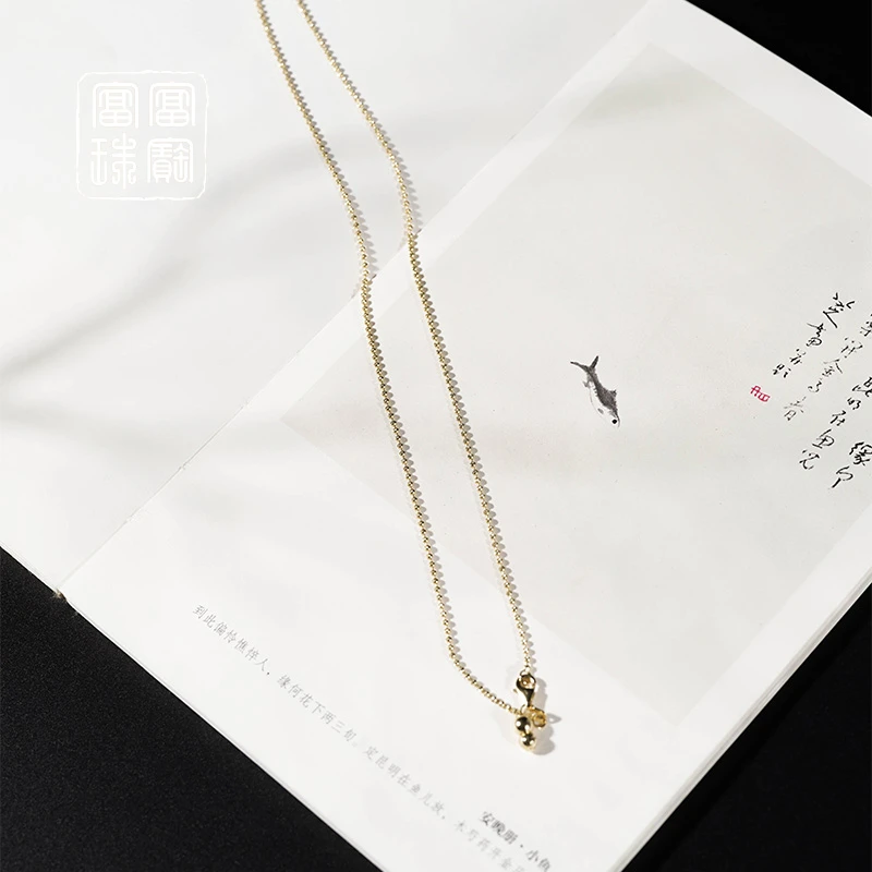 【千金链】富富珠宝 18K金百搭项链 （天然珠宝多样性发）