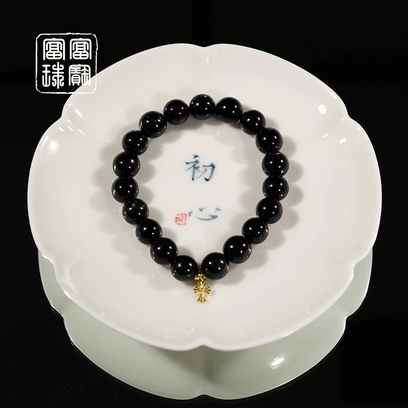 【好运爆棚】富富珠宝 金运石18k金时尚手串（天然珠宝多样性发）