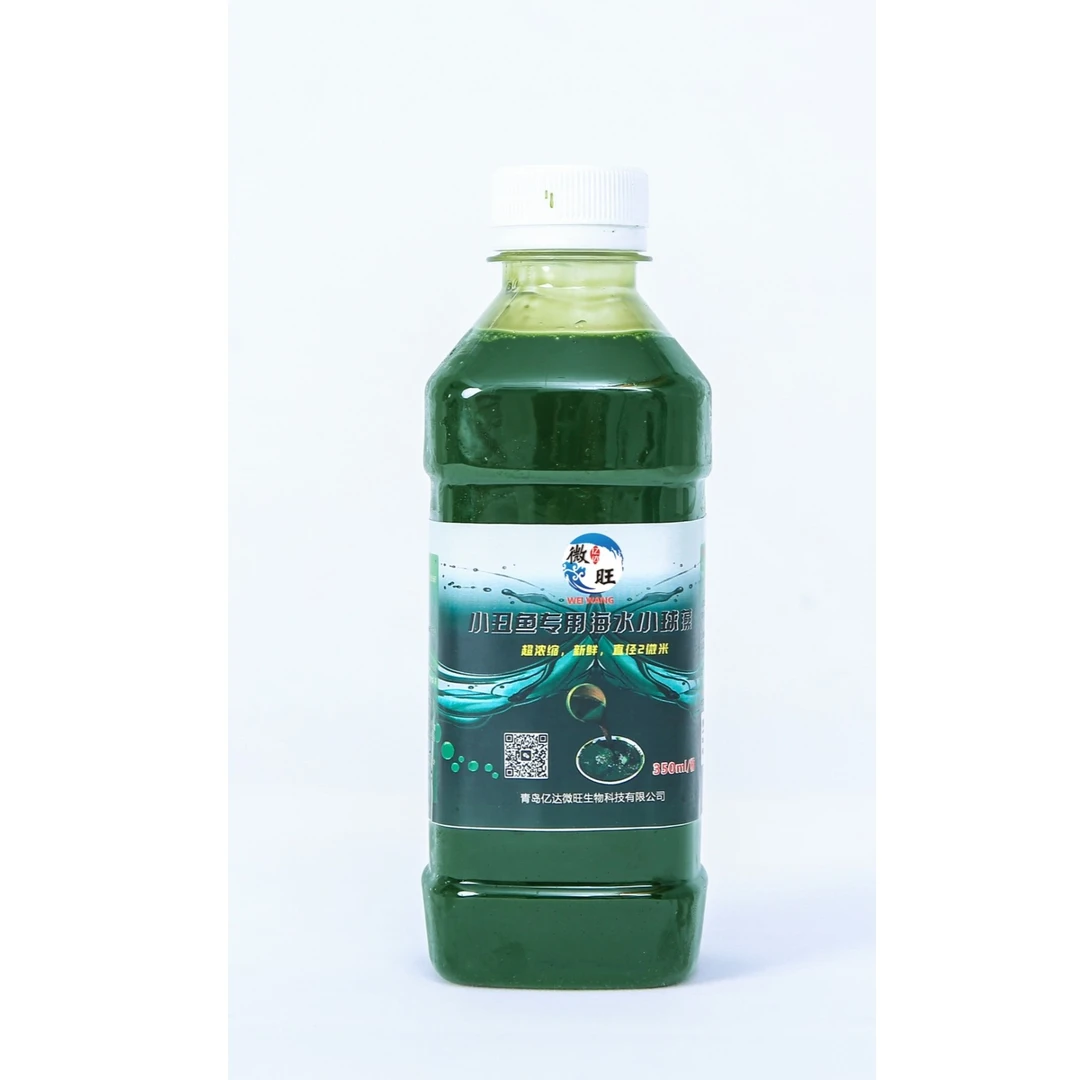 亿达微旺浓缩海水小球藻冰冻保存330mL试用装水产养殖净水轮虫