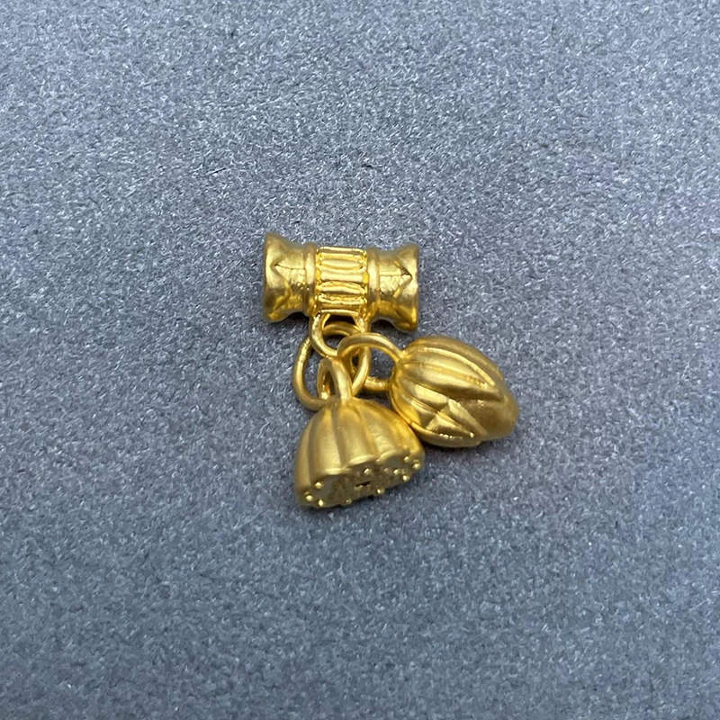 足金999转运珠两世欢精美手工素款挂坠5D工艺时尚百搭多样性发货