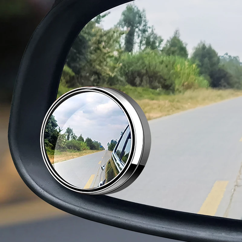 后视镜小圆镜汽车倒车神器360度盲点盲区辅助小车用高清反光镜子