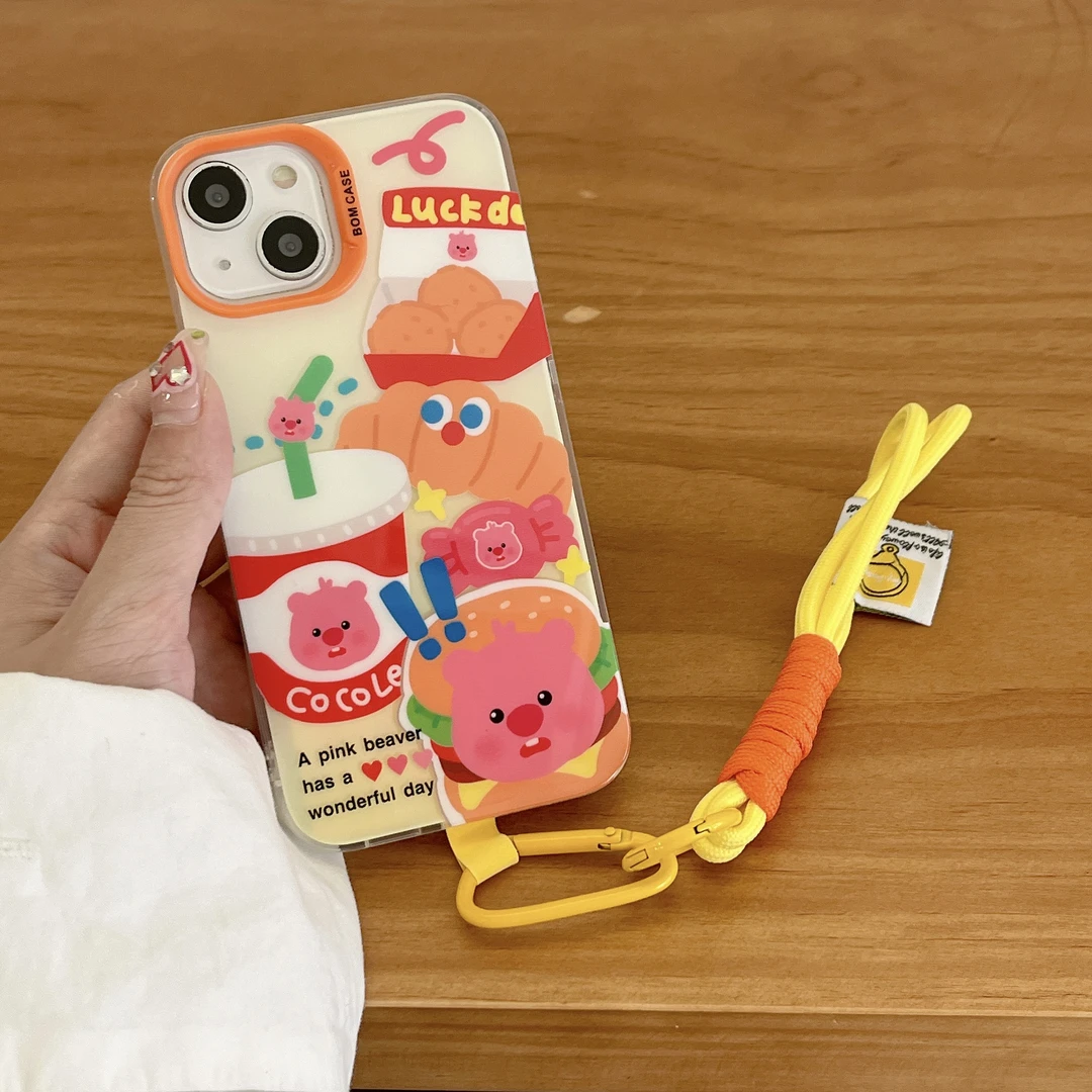 创意个性韩风iPhone13苹果14ProMax手机壳ins硬壳全包防摔保护套