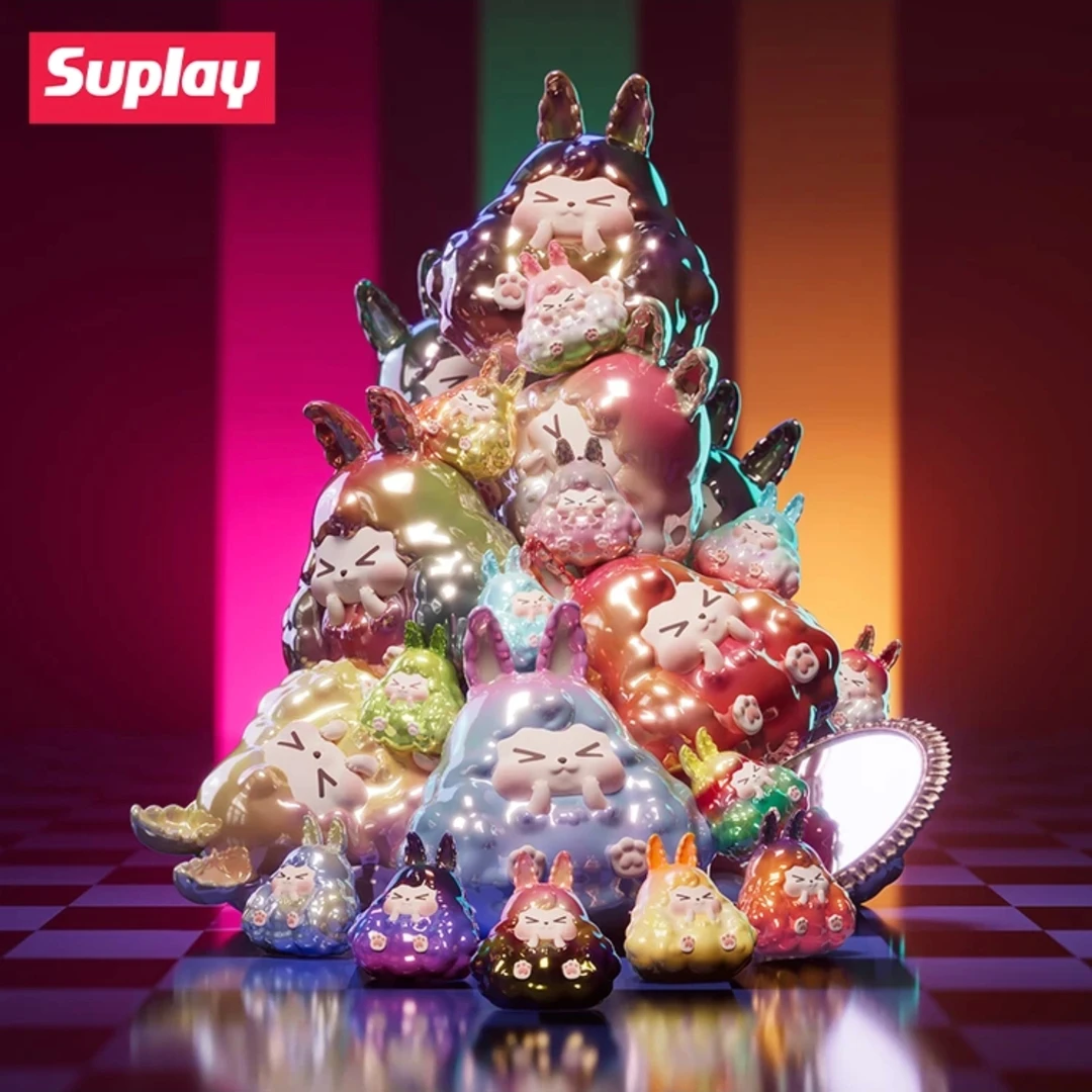 Suplay KIKI幻影-MINI系列迷你盲袋潮玩盲盒萌粒摆件女生礼物