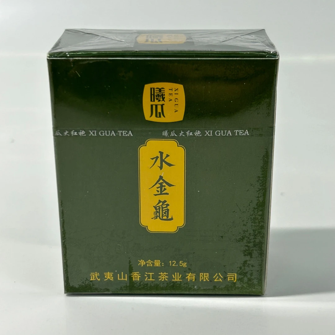 曦瓜水金龟武夷岩茶DZ-T18005浓香型四大名枞口粮茶叶12.5g品鉴装