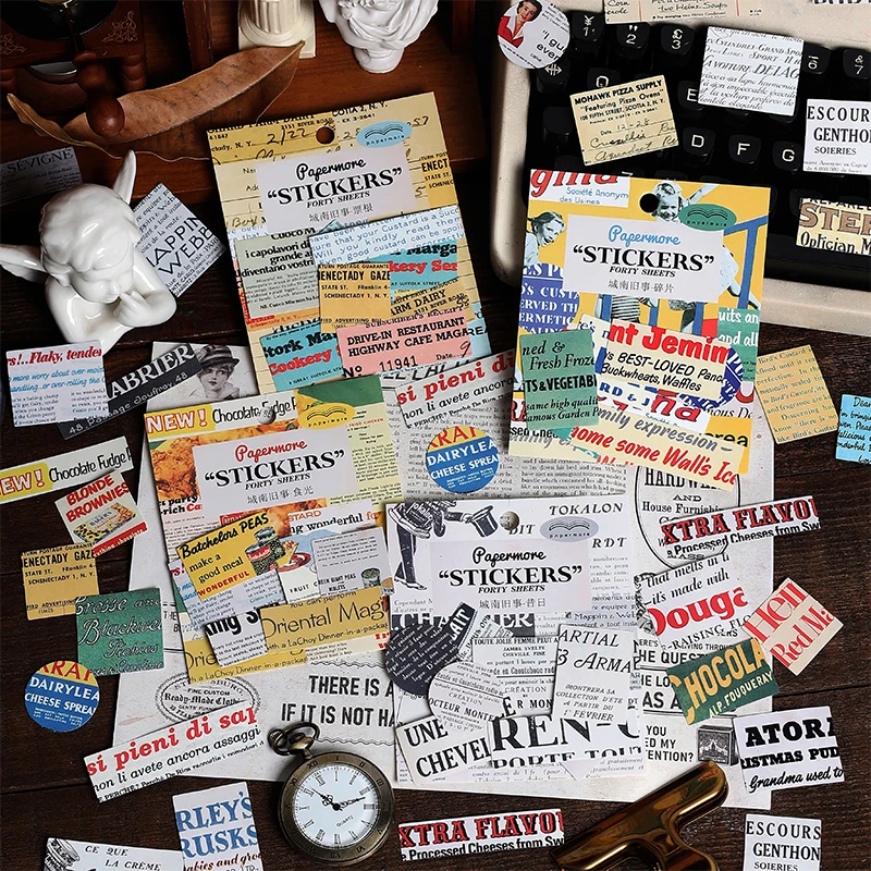 2包80张城南旧事贴纸包