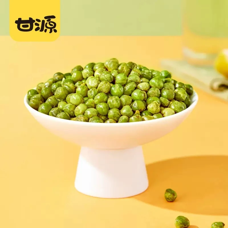 甘源蒜香青豆原味香辣味青豌豆芥末味青豆酥脆美味小零食独立小包