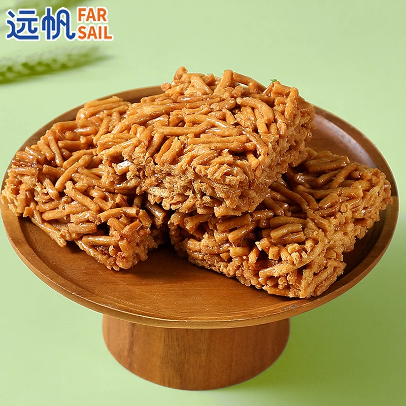 远帆 老式沙琪玛硬脆儿时怀旧特产零食小吃酥脆口感小包装散装