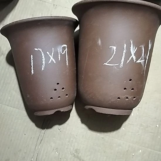 紫砂20CM（含）-50CM（不含）金钟套盆微瑕