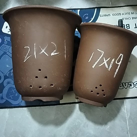 紫砂20CM（含）-50CM（不含）金钟套盆微瑕