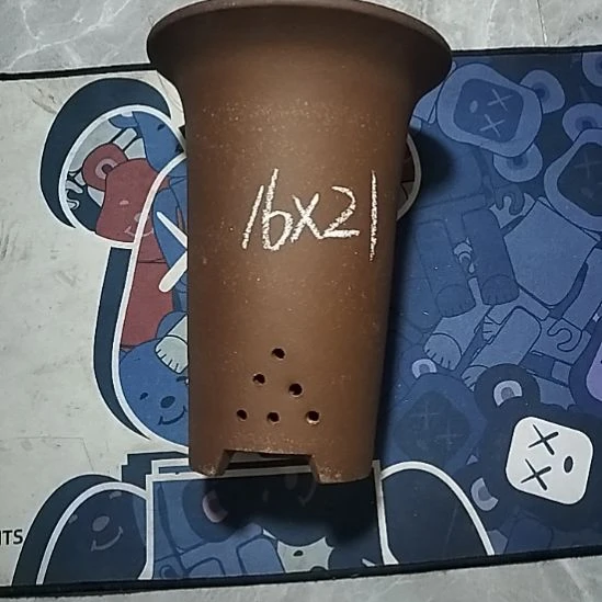 紫砂20CM（含）-50CM（不含）四个小号兰花紫泥