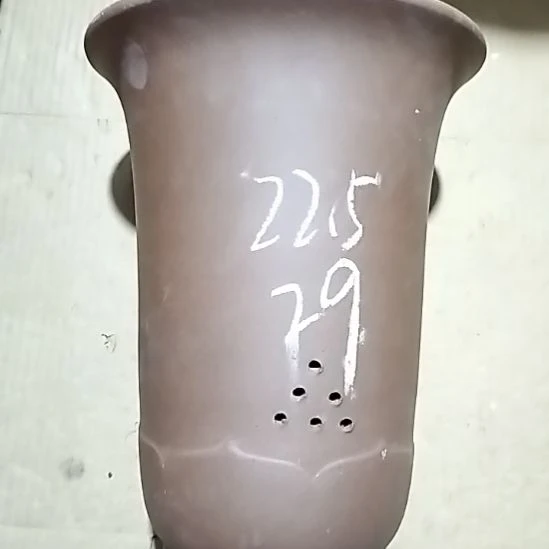 紫砂20CM（含）-50CM（不含）莲花金钟微瑕一个