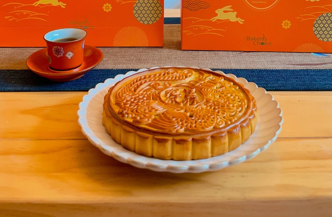 麻薯月饼(花好月圆)