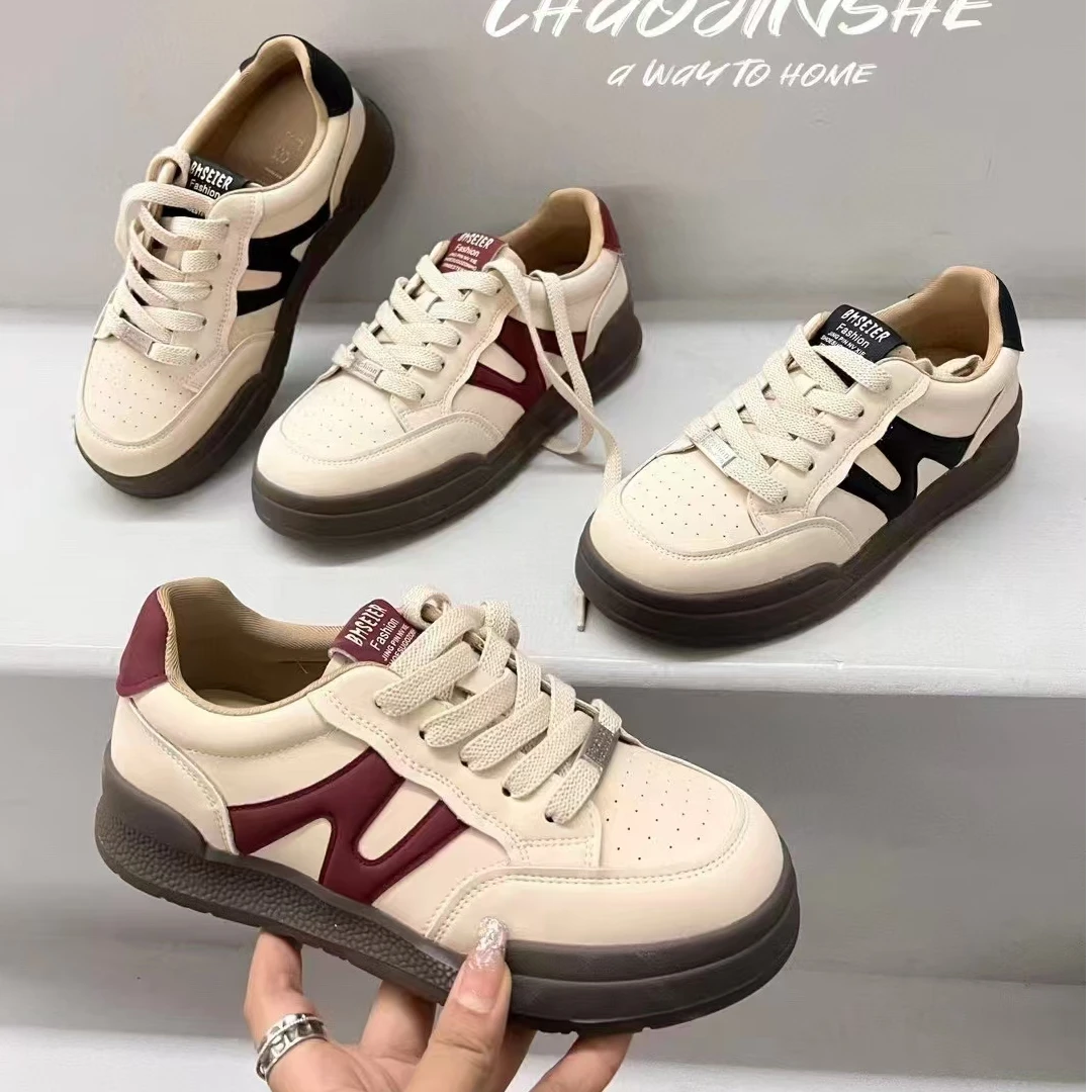 迪派雅新款德训鞋百搭轻底舒适休闲女鞋运动百搭平底鞋子