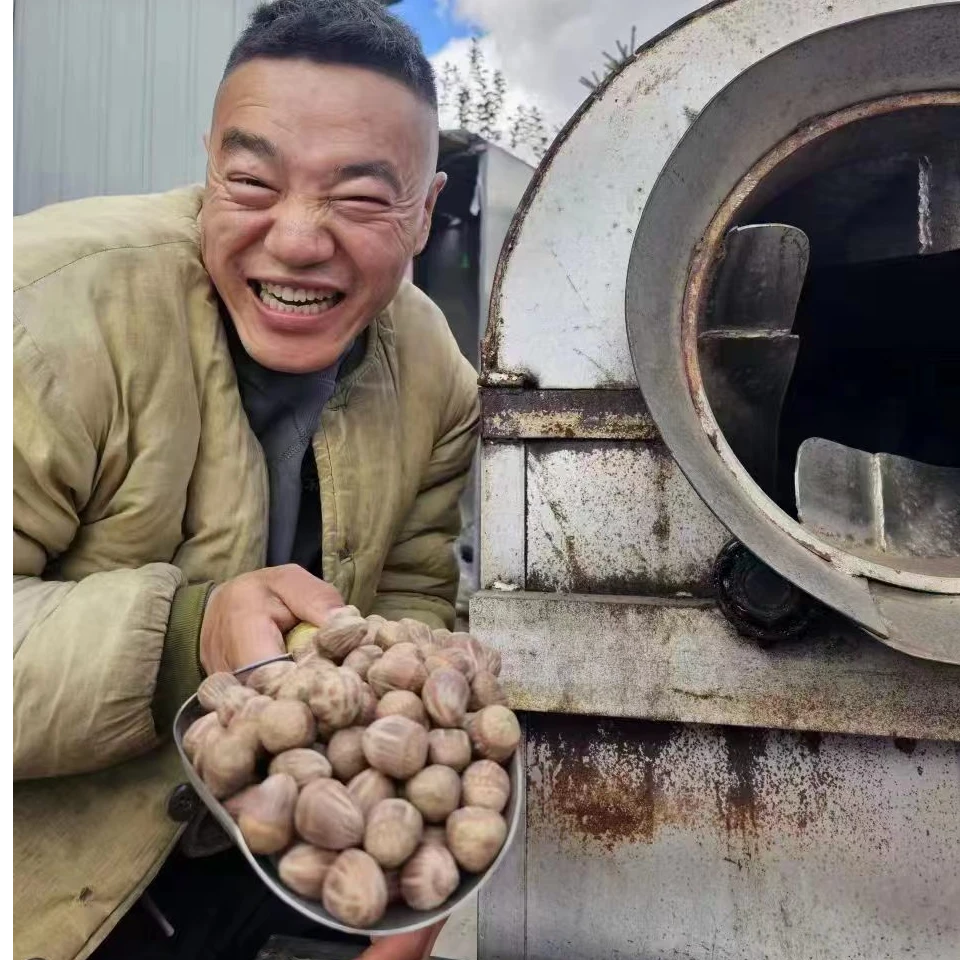 2024年东北自家炒熟山榛子1斤/3斤