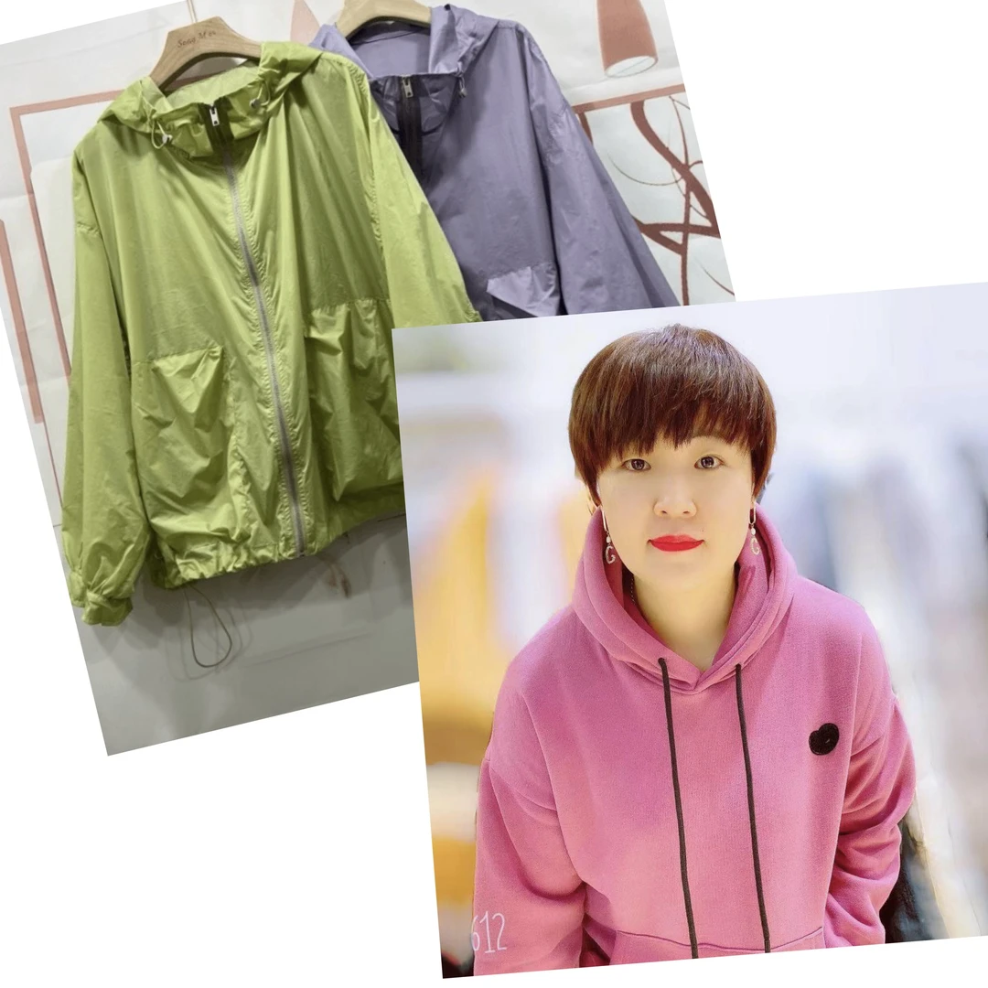 水木工芳百搭女装孤品捡漏款外套休闲上衣连帽薄款宽松洋气
