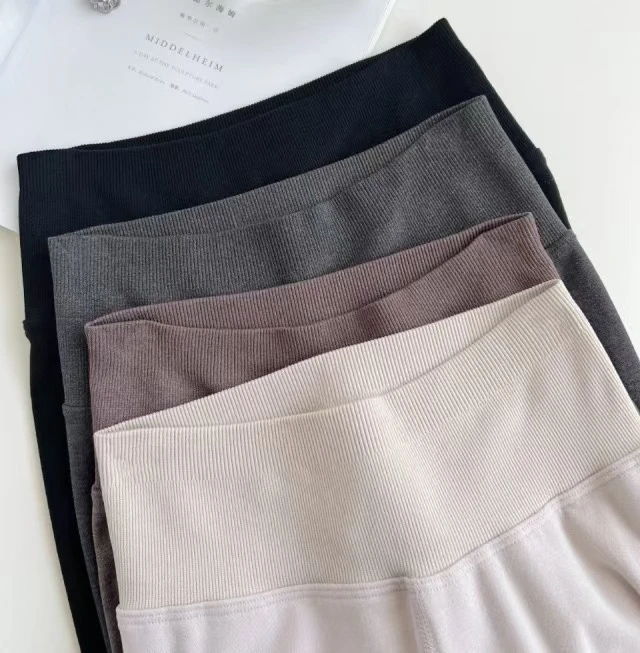 喜樂  2024天丝暖暖裤冬季新款时尚百搭内搭打底裤纯色休闲保暖裤