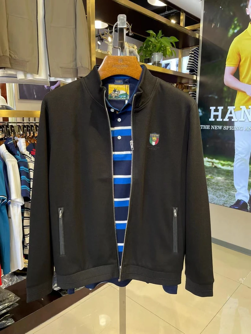 男士休闲立领夹克外套D221