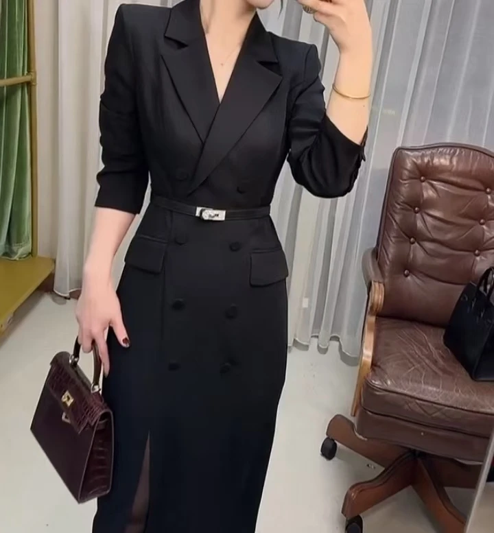 新款气质时尚洋气韩版连衣裙0908