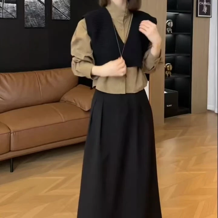 新款气质时尚洋气韩版套装1053