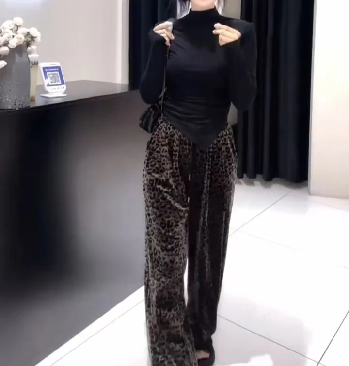 新款气质时尚洋气韩版套装0858