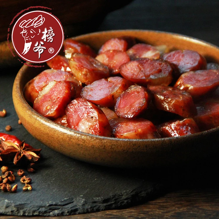 湘西榜爷麻辣香肠腌制浓香500g