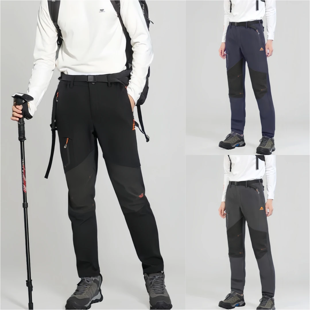 欧美外贸专业级户外男士弹力防风防泼水防寒冲锋裤软壳登山裤7691