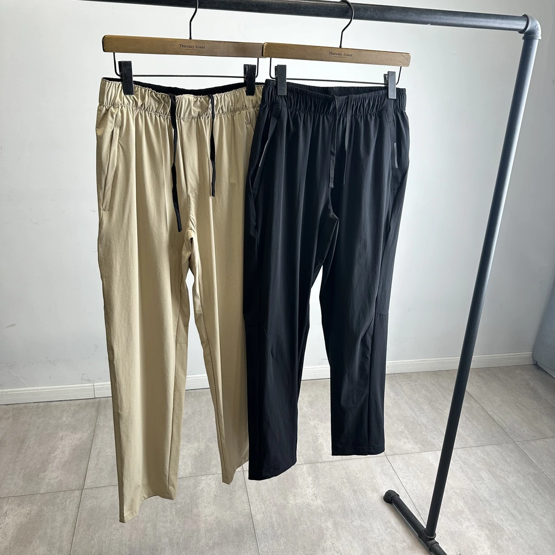 外贸男士户外四面弹力透气防泼水夏季薄款机能长裤百搭休闲裤2918