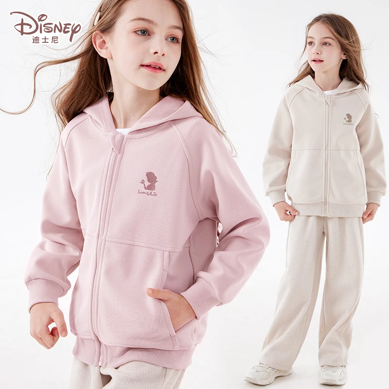 女童外套2025新款春装上衣春秋中大童连帽卫衣秋冬休闲童装直播