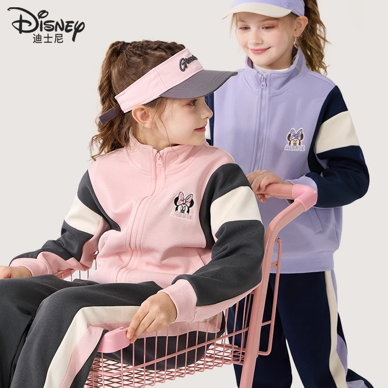 女童运动套装儿童春秋装新款休闲外套中大童宽松运动裤子洋气卫衣