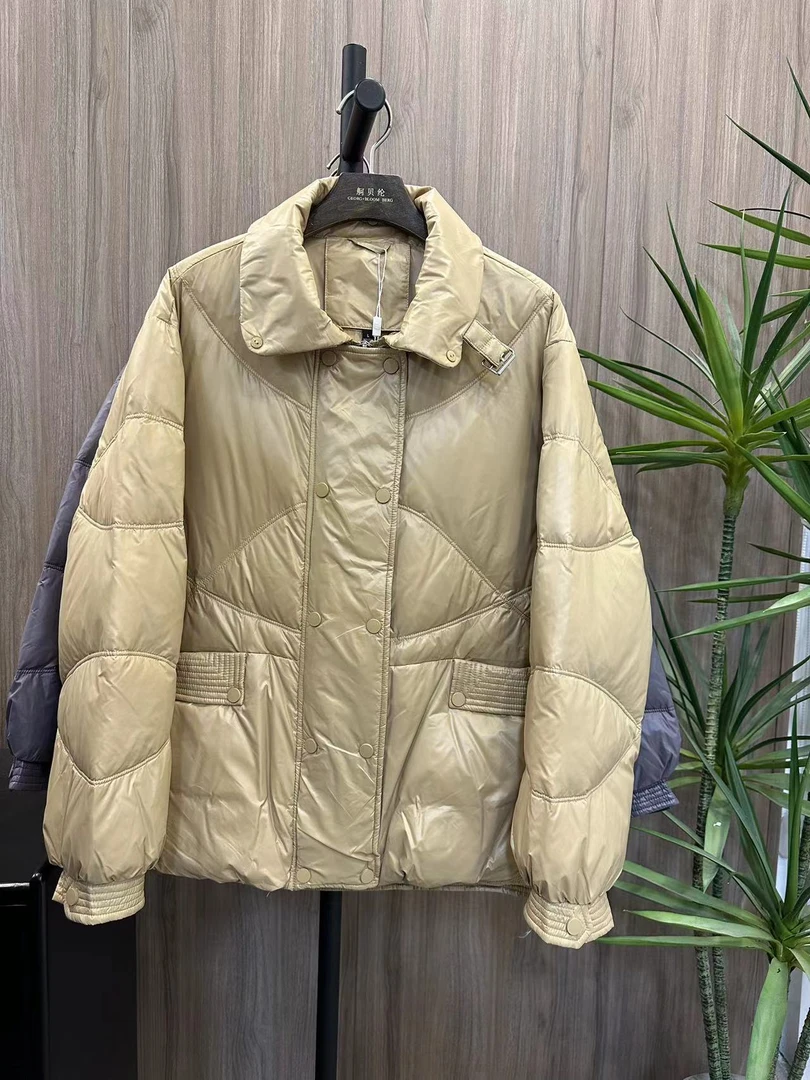 时尚休闲女士冬季潮流保暖短款羽绒服C3051