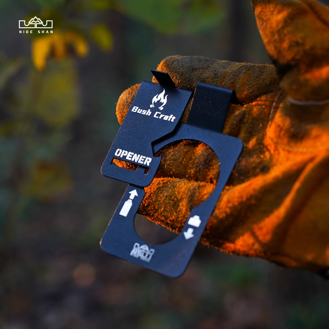 【你的山·气罐挂钩】气罐挂扣野餐黑化战术户外露营用品