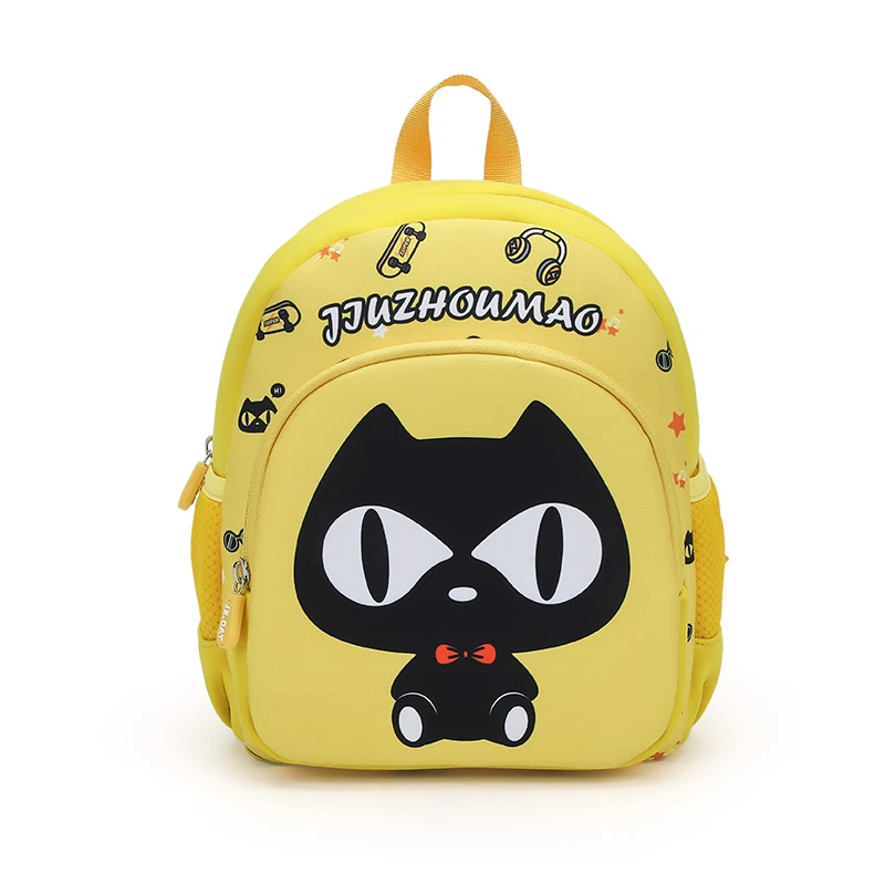 2023新款幼儿园书包男童入学超萌小猫咪女孩宝宝儿童防走失背包